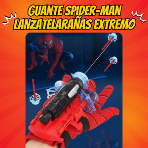 GUANTE SPIDERMAN LANZATELARAÑAS EXTREMO